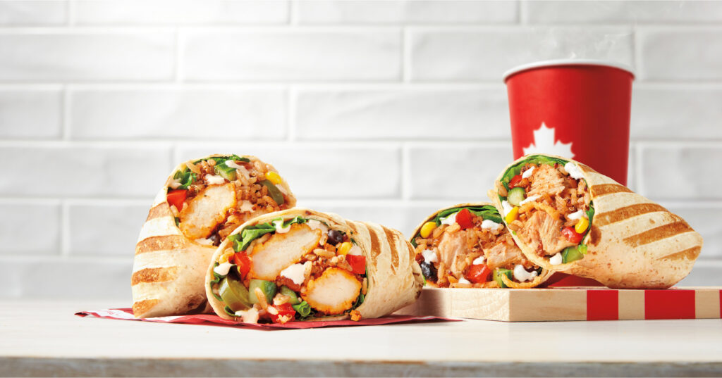 Tim Hortons lunch menu