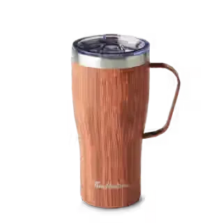 20oz Stainless Steel Travel Mug - Wood Grain
