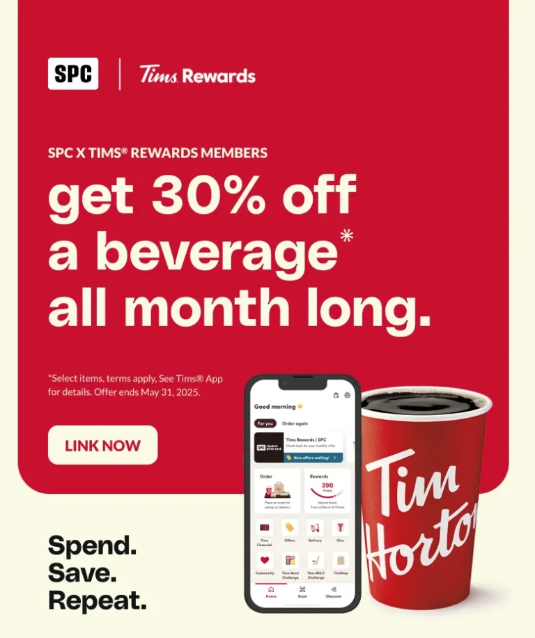 SPC x Tim's Rewards
